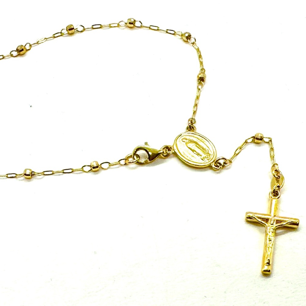 10K Gold Rosario Bracelet